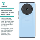 Pastel Sky Blue Glass Case for Realme Narzo 60 5G