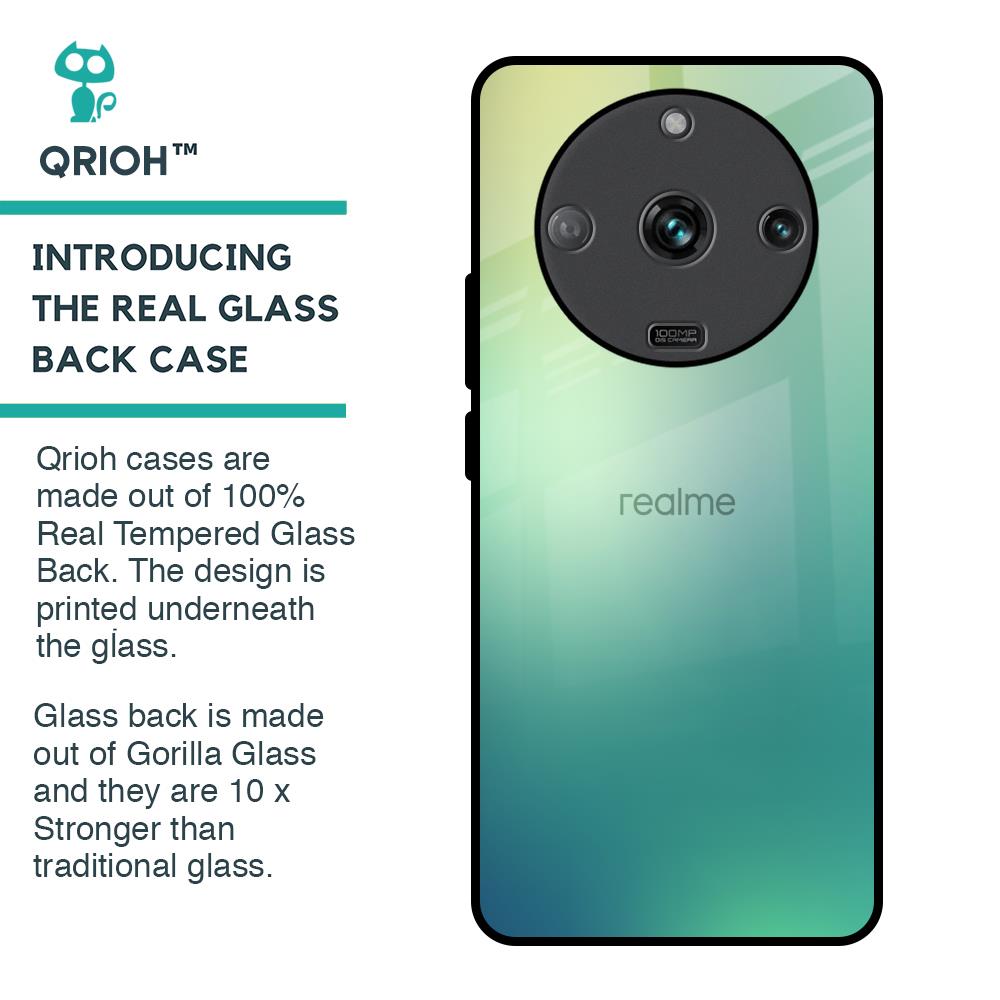 Dusty Green Glass Case for Realme Narzo 60 5G