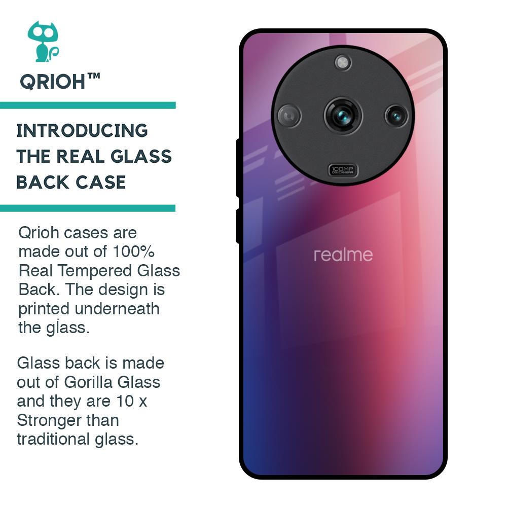 Multi Shaded Gradient Glass Case for Realme Narzo 60 5G