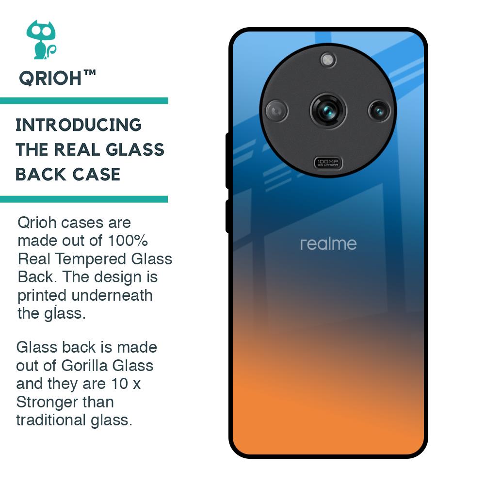 Sunset Of Ocean Glass Case for Realme Narzo 60 5G