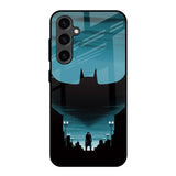Cyan Bat Samsung Galaxy S23 FE 5G Glass Back Cover Online