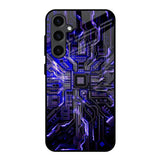 Techno Color Pattern Samsung Galaxy S23 FE 5G Glass Back Cover Online