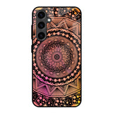 Floral Mandala Samsung Galaxy S23 FE 5G Glass Back Cover Online
