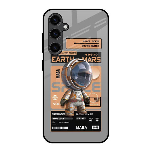Space Ticket Samsung Galaxy S23 FE 5G Glass Back Cover Online