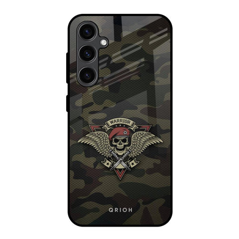Army Warrior Samsung Galaxy S23 FE 5G Glass Back Cover Online