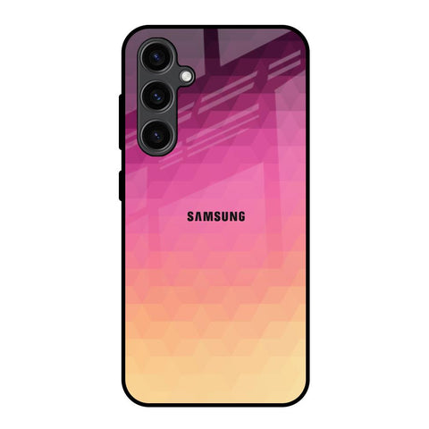 Geometric Pink Diamond Samsung Galaxy S23 FE 5G Glass Back Cover Online