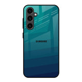 Green Triangle Pattern Samsung Galaxy S23 FE 5G Glass Back Cover Online