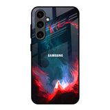 Brush Art Samsung Galaxy S23 FE 5G Glass Back Cover Online