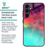 Colorful Aura Glass Case for Samsung Galaxy S23 FE 5G