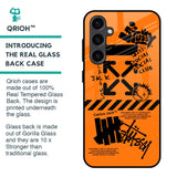 Anti Social Club Glass Case for Samsung Galaxy S23 FE 5G