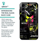 Astro Glitch Glass Case for Samsung Galaxy S23 FE 5G