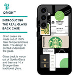 Coffee Latte Glass Case for Samsung Galaxy S23 FE 5G