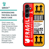 Handle With Care Glass Case for Samsung Galaxy S23 FE 5G