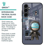 Space Travel Glass Case for Samsung Galaxy S23 FE 5G