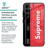 Supreme Ticket Glass Case for Samsung Galaxy S23 FE 5G