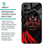 Lord Hanuman Glass Case For Samsung Galaxy S23 FE 5G