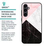 Marble Collage Art Glass Case For Samsung Galaxy S23 FE 5G