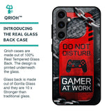 Do No Disturb Glass Case For Samsung Galaxy S23 FE 5G