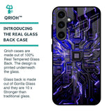 Techno Color Pattern Glass Case For Samsung Galaxy S23 FE 5G