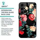 Floral Bunch Glass Case For Samsung Galaxy S23 FE 5G