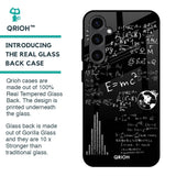Funny Math Glass Case for Samsung Galaxy S23 FE 5G