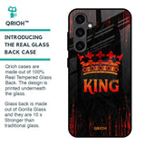 Royal King Glass Case for Samsung Galaxy S23 FE 5G