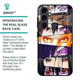 Anime Eyes Glass Case for Samsung Galaxy S23 FE 5G