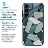 Abstact Tiles Glass Case for Samsung Galaxy S23 FE 5G