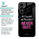 Be Focused Glass Case for Samsung Galaxy S23 FE 5G