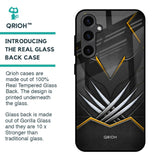 Black Warrior Glass Case for Samsung Galaxy S23 FE 5G
