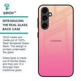 Pastel Pink Gradient Glass Case For Samsung Galaxy S23 FE 5G