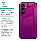 Magenta Gradient Glass Case For Samsung Galaxy S23 FE 5G