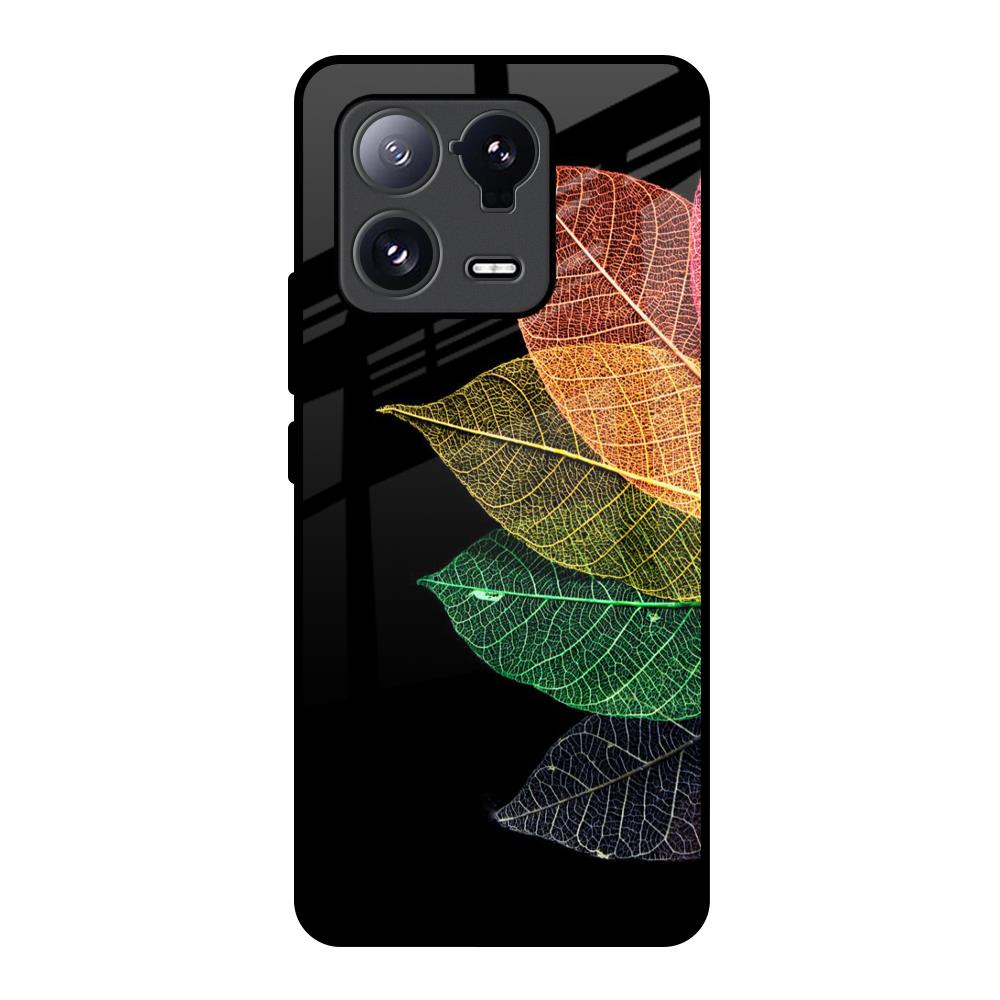 Colorful Leaves Mi 13 Pro Glass Back Cover Online
