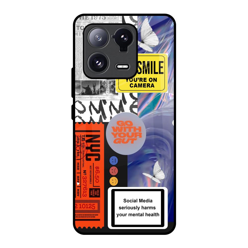 Smile for Camera Mi 13 Pro Glass Back Cover Online