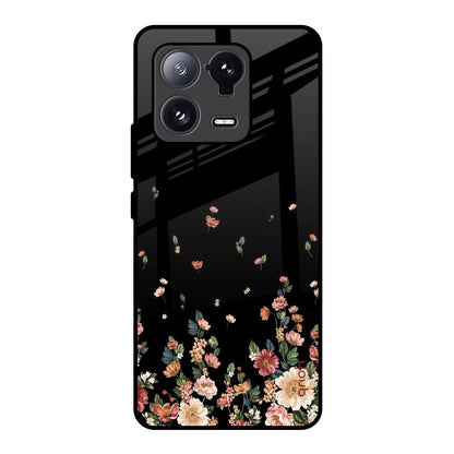 Floating Floral Print Mi 13 Pro Glass Back Cover Online