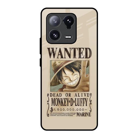 Luffy Wanted Mi 13 Pro Glass Back Cover Online