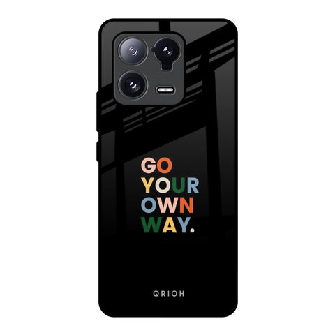 Go Your Own Way Mi 13 Pro Glass Back Cover Online