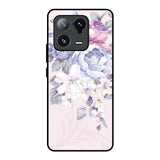 Elegant Floral Mi 13 Pro Glass Back Cover Online