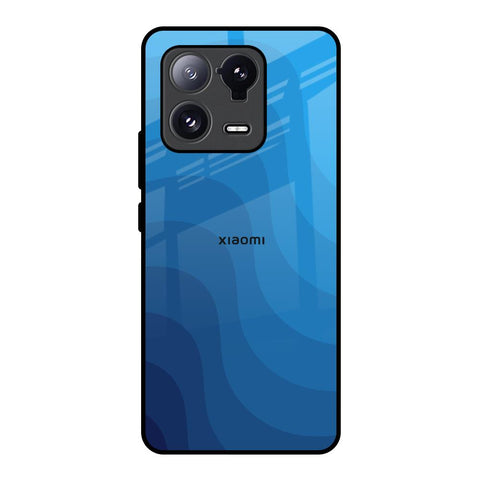 Blue Wave Abstract Mi 13 Pro Glass Back Cover Online