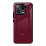 Classic Burgundy Mi 13 Pro Glass Back Cover Online