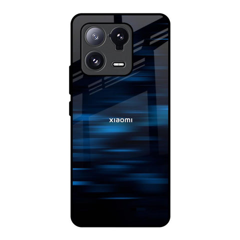Blue Rough Abstract Mi 13 Pro Glass Back Cover Online