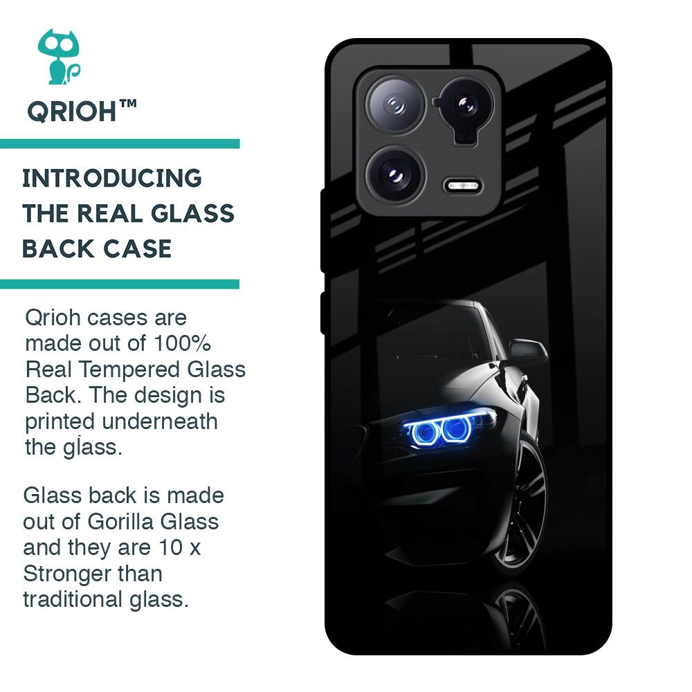 Car In Dark Glass Case for Mi 13 Pro