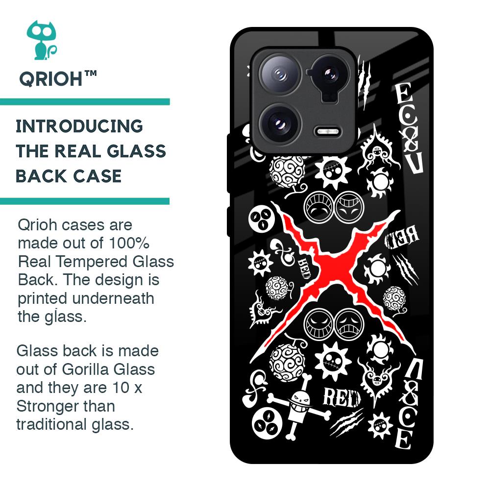 Red Zone Glass Case for Mi 13 Pro