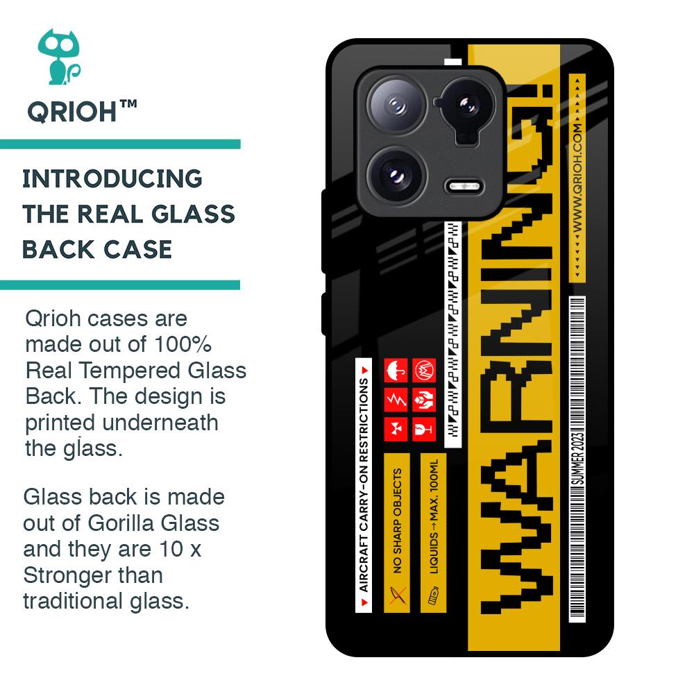 Aircraft Warning Glass Case for Mi 13 Pro