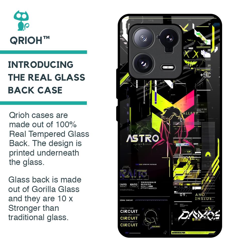 Astro Glitch Glass Case for Mi 13 Pro