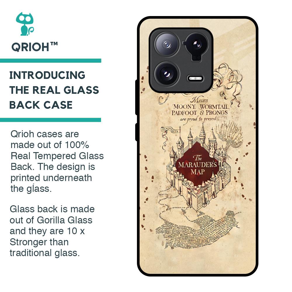 Magical Map Glass Case for Mi 13 Pro
