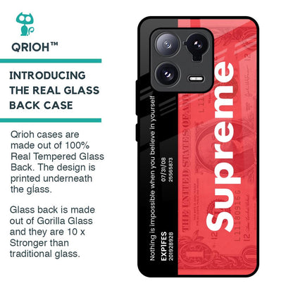 Supreme Ticket Glass Case for Mi 13 Pro
