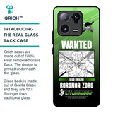 Zoro Wanted Glass Case for Mi 13 Pro