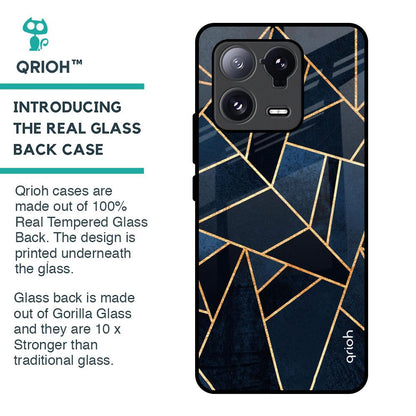 Abstract Tiles Glass Case for Mi 13 Pro