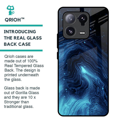 Dazzling Ocean Gradient Glass Case For Mi 13 Pro